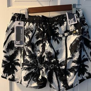NWT Men’s Tropical Swim Trunks Large